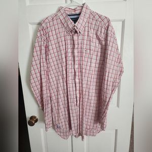 Tommy Hilfiger XL long sleeve button down plaid shirt Men's